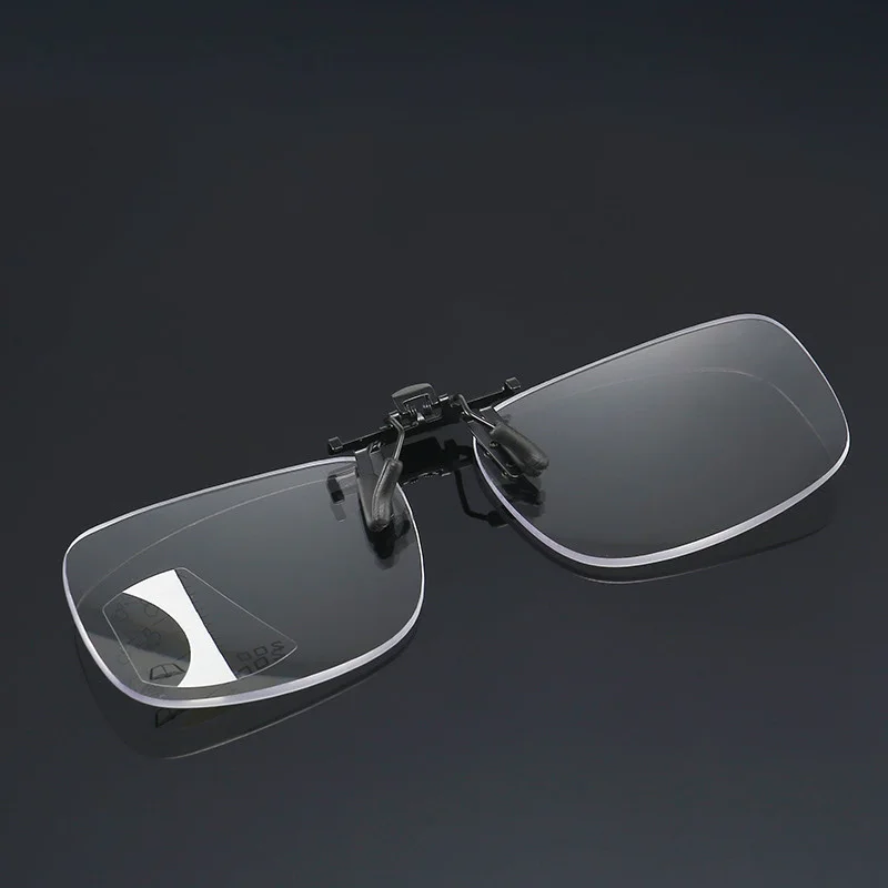 Портативный зажим линзы Multifocal прогрессивные шина очки для чтения анти Bluet