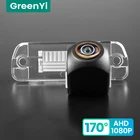 GreenYi 170  HD 1080P Автомобильная камера заднего вида для Mercedes Benz R-Class W251 2006-2013  X164 2006-2012  W164 2005-2011 Ночное видение Реверсивный 4-контактный разъем для парковки автомобиля AHD