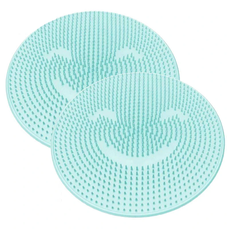 

Silicone Bath Massage Cushion Brush Bathroom Artifact Back Cushion Shower For Lazy Clean Dead Skin Wash Feet