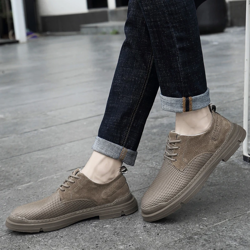 

Low Top Sneakers Casual Male Shoe Fashion Shoes Mens Leather Causal Men Sneakers Loafers For Black Sports Men's Wear