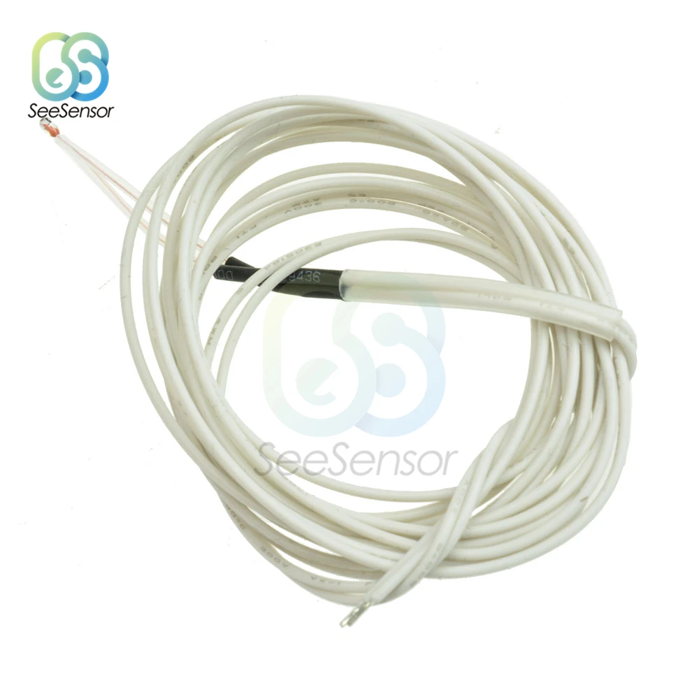 100K NTC 3950 термистор провода кабель датчик температуры с 1 м 3d принтер части|Детали и