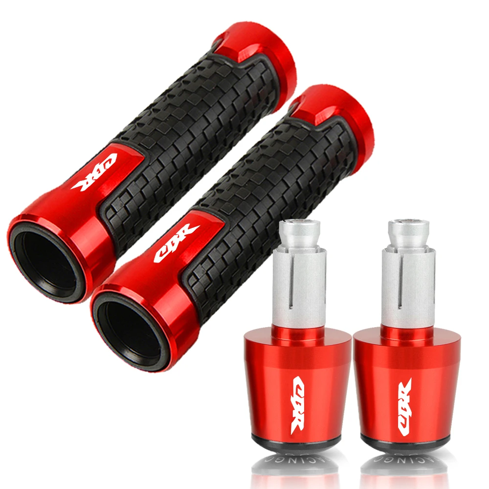 Motorcycle 22mm Handle grips handlebar grip ends Plug For Honda CBR 600 400 900 650 150 125 300 500 929 954 1000 250 R/RR/F/XX