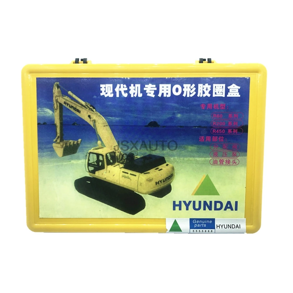 Аксессуары для экскаватора уплотнительные кольца в коробке резиновые