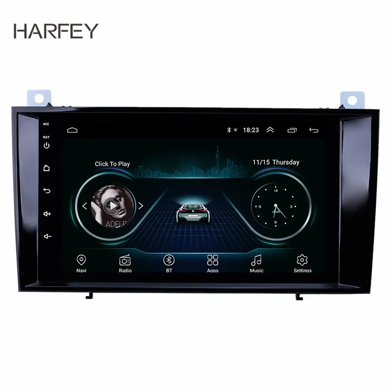 Harfey 8 ''Автомобильный GPS радио авто мультимедийный плеер Android 1 2din для 2000 2011 Mercedes