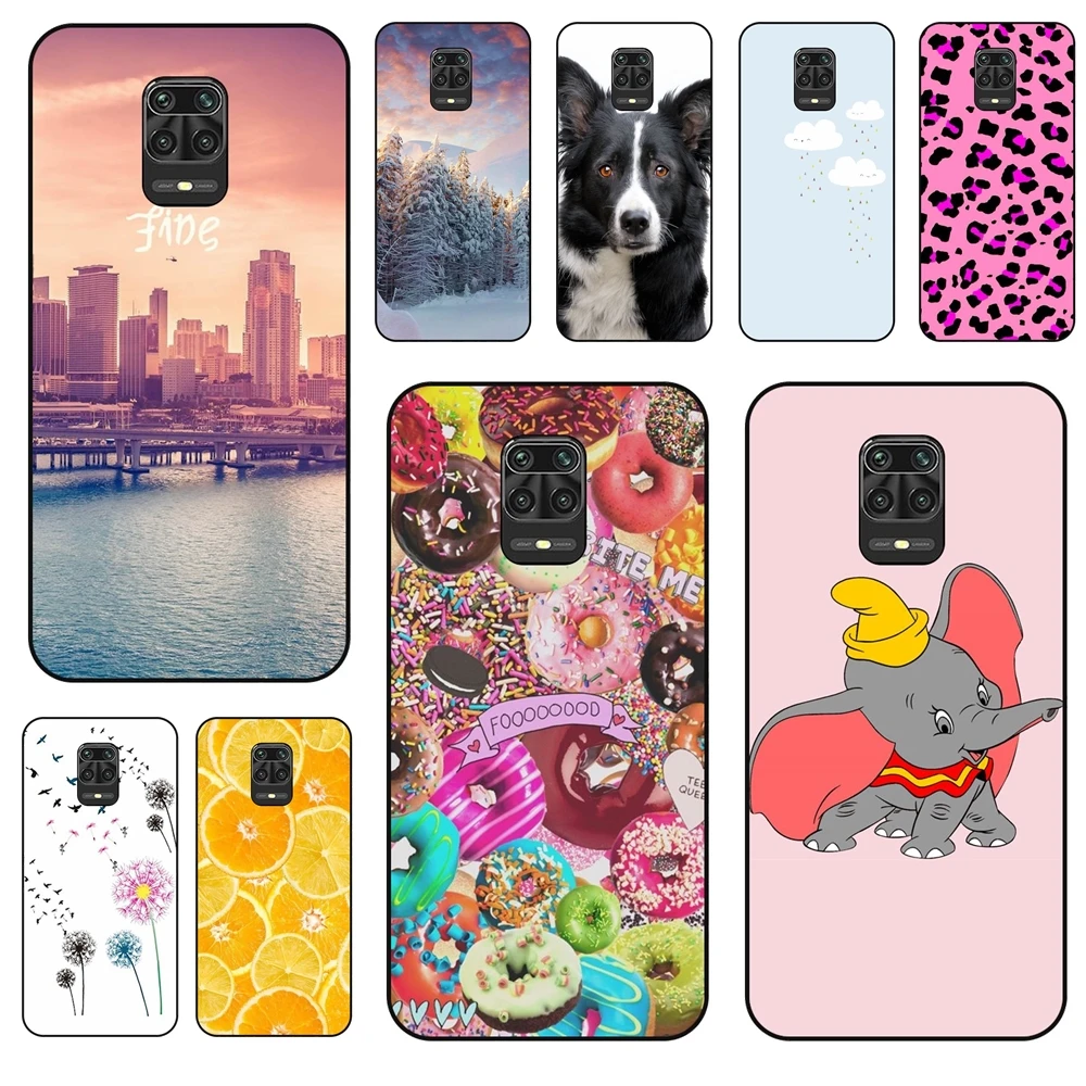 Дешевые мужские аксессуары чехлы для телефонов чехол Redmi Note 9 Pro 6 67 дюйма защитные