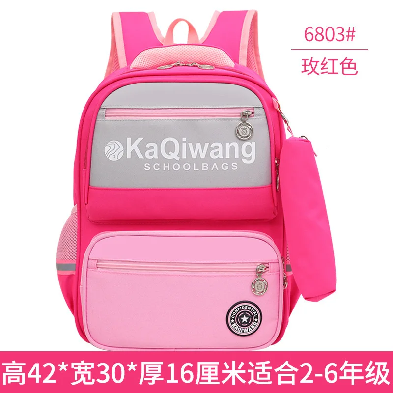 children school bags Backpacks kids orthopedic backpacks waterproof Schoolbags Boys&Girls primary School Book Bags sac enfant