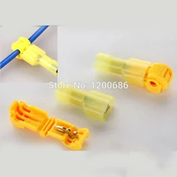 30pcs 878206 scotch lock quick splice connector terminal yellow wire connectors 4mm2