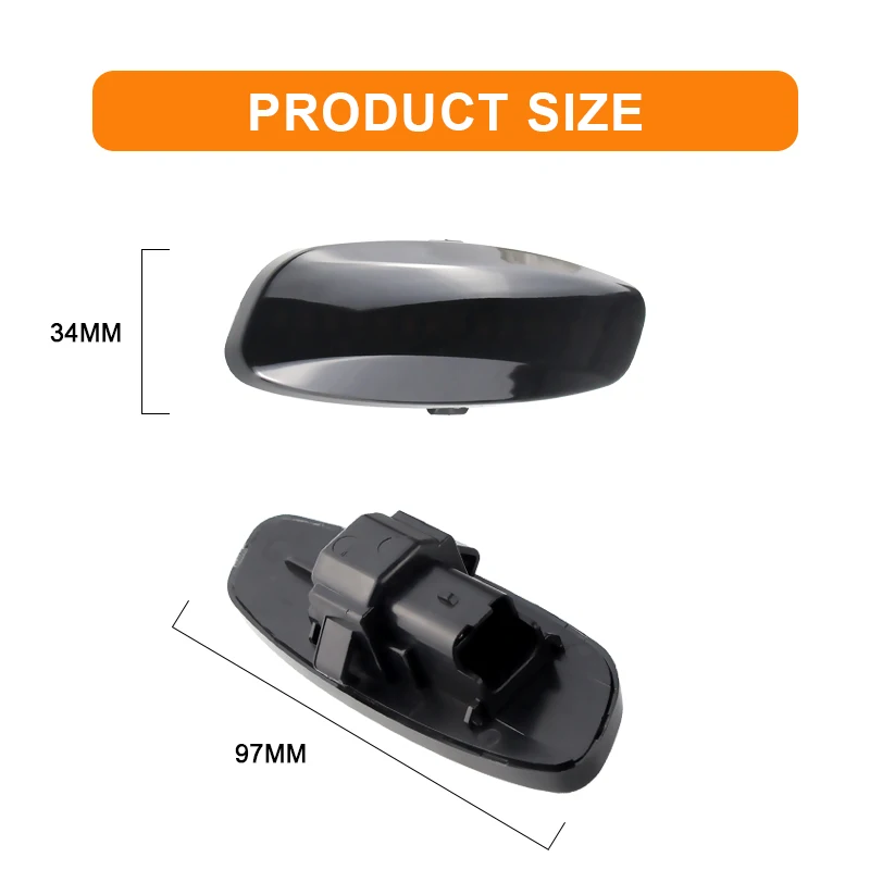 2 шт. для Citroen C3 03/2010-12/2016 DS3 03/2010-настоящий светодиодный автомобильный указатель