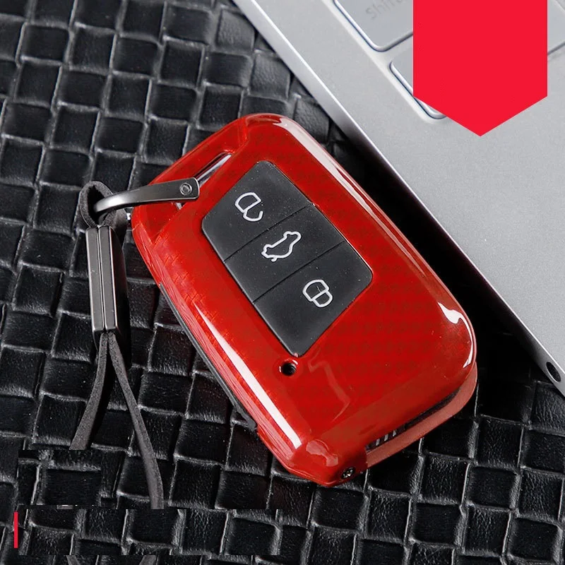 Чехол для автомобильного ключа с 3 кнопками из сплава и силикона чехол Volkswagen VW 2016