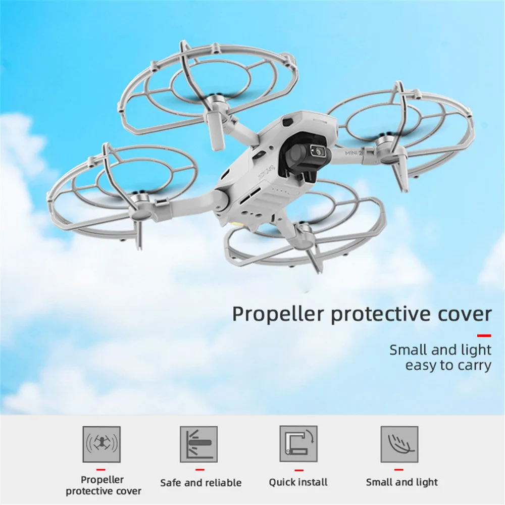 Пропеллер для DJI Mavic Mini/2/Mini SE быстросъемный защитный кольцевой протектор лезвия