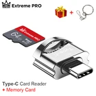 Высокоскоростной OTG Type-C кардридер USB 3,0, адаптер для TF, Micro SD, Otg Phone 8-256 ГБ, кардридер для Micro SD