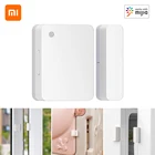 Датчик окон и дверей Xiaomi, умный датчик для дверей, миниатюрный датчик безопасности 2 карманного размера, работает с приложением Mijia