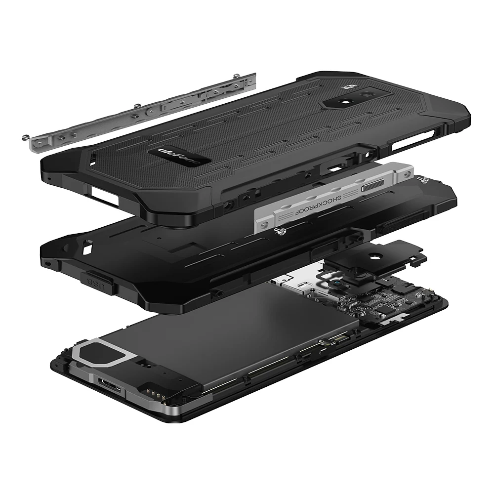 Ulefone Armor X3 разблокировка лица Android 9,0 5," 2 Гб ОЗУ+ 32 Гб ПЗУ 5000 мАч 5 Мп фронтальная камера 8 Мп+ 2 МП Двойная тыловая камера четырехъядерный