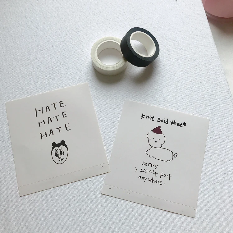 Комплект из 4 предметов простой Стиль собака Джейн ударов Декоративные Наклейки