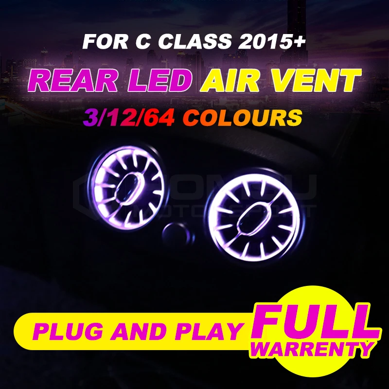 Светодиодный ционное отверстие для светодиодной турбины заднего сиденья Mer cedes C