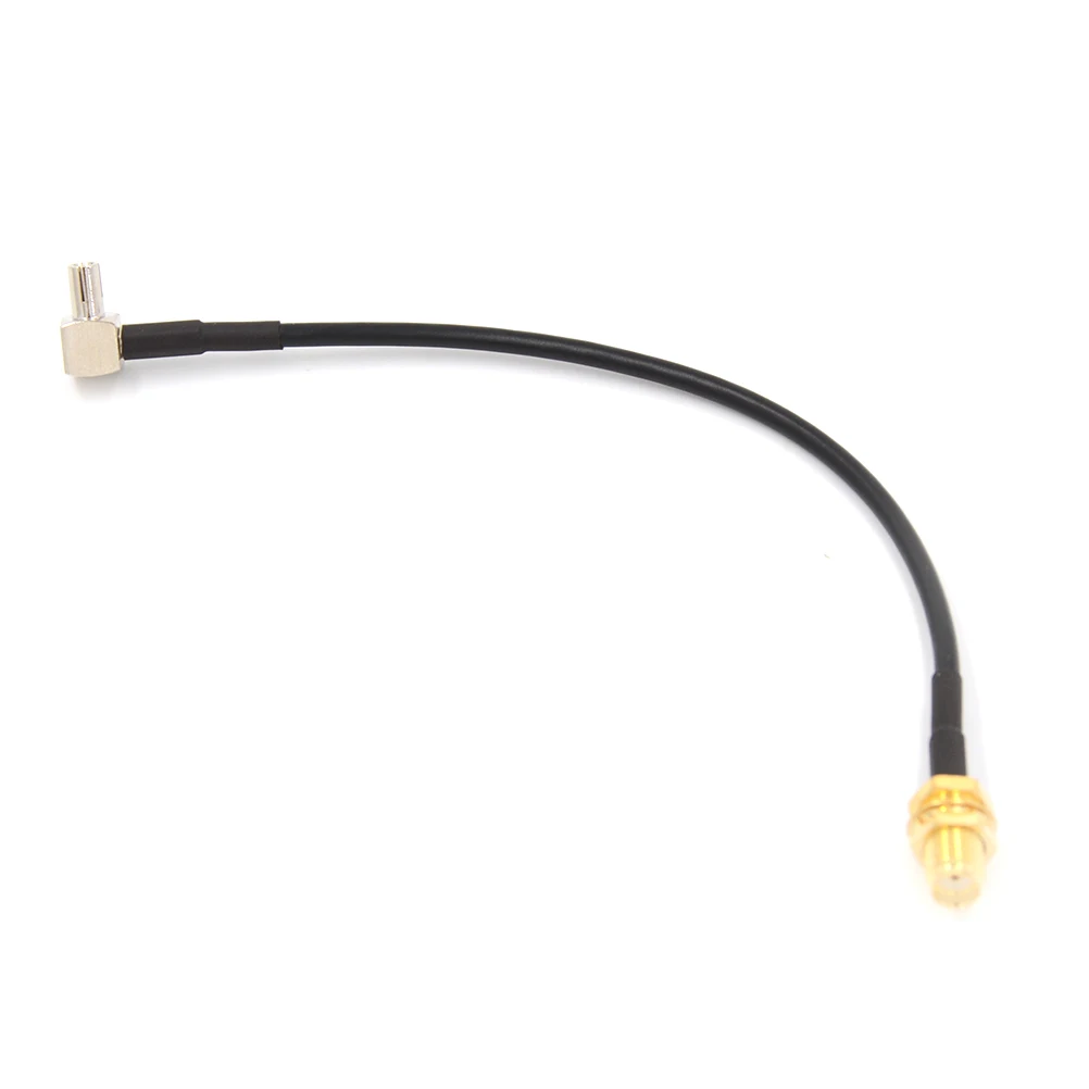 

New Pigtail Coaxial Cable Antenna TS9 Male Right Angle SMA Female Jack