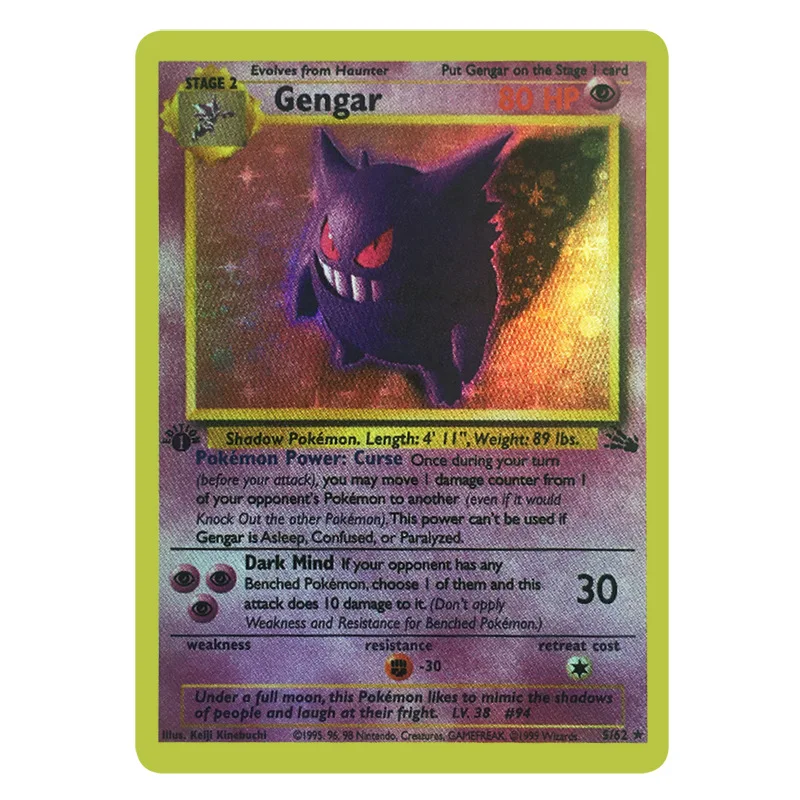 Juego de cartas Pok&eacute;mon de Anime, cartas en ingl&eacute;s, Charizard, Pikachu, MewTwo, GX EX, Vmax, colecci&oacute;n de batalla, regalo de Navidad-3