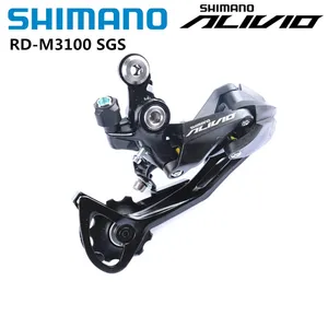 Задний переключатель передач Shimano ALIVIO M3100, задний переключатель передач, модель M2000, M370, Acera T3000, 9-скоростной велосипед, задний велосипед, длинная клетка
