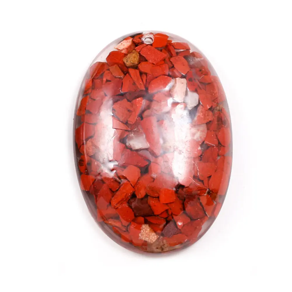 Овальный Кабошон из смолы в форме яйца незакрепленные бусины кольцо для