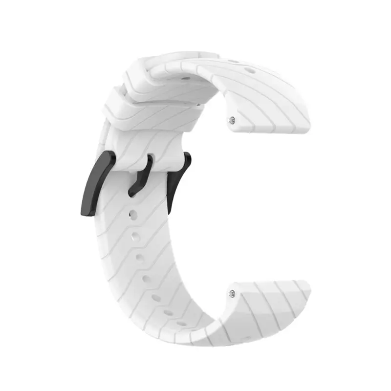 

Silicone Watch Strap Twill Pattern Wristband for Suun-to9/Suun-to9 Baro Watch