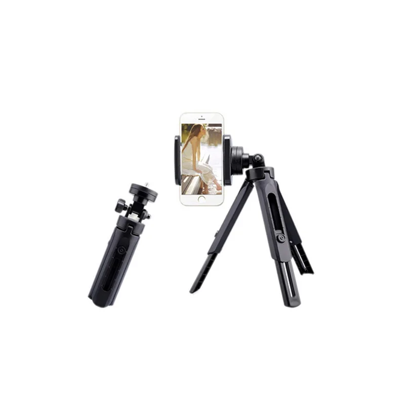 Портативный мини телефон штатив Настольный смартфон крепление Клип держатель