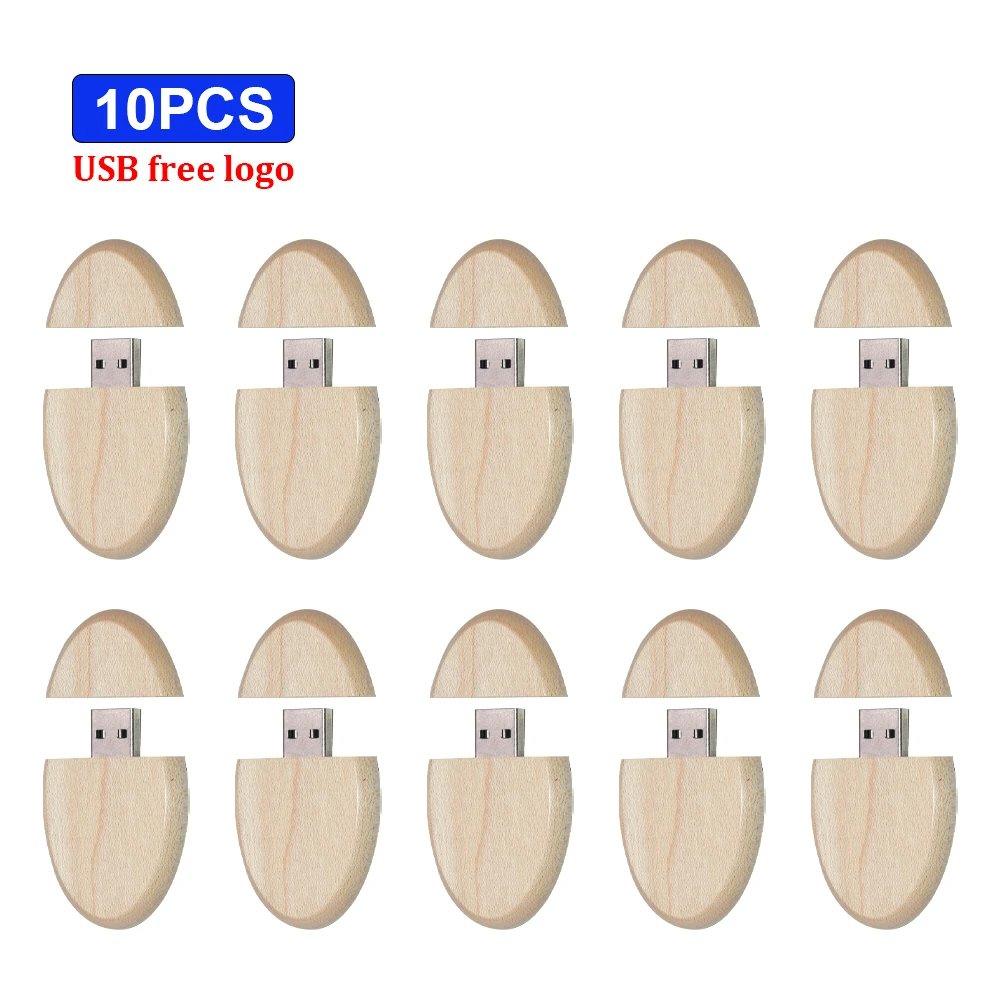 

10pcs/lot Walnut wood Maple wood usb 2.0+Box usb flash drive Pen drive 4GB 8GB 16GB 32GB 64GB usb flash drive for Wedding gift