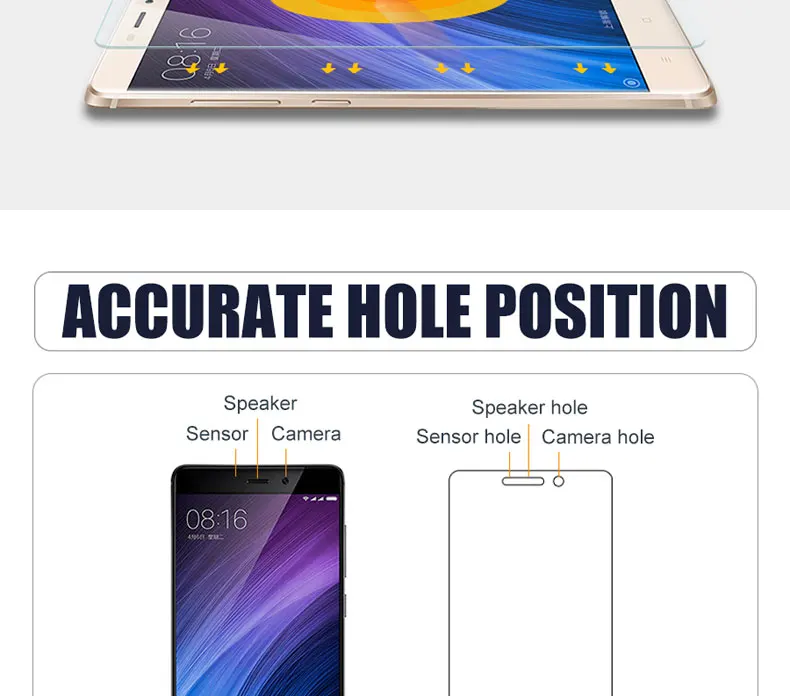 9H закаленное стекло на для Xiaomi Redmi Note 4 4X5 5A Pro Redmi S2 5A 5 Plus 4 4X 4X Защитная пленка для экрана