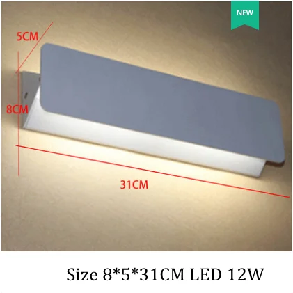 

Adjustable Angle 6W 12W lampa LED Aluminium wall light rail project LED wall lamp bedside room bedroom wall decor arts