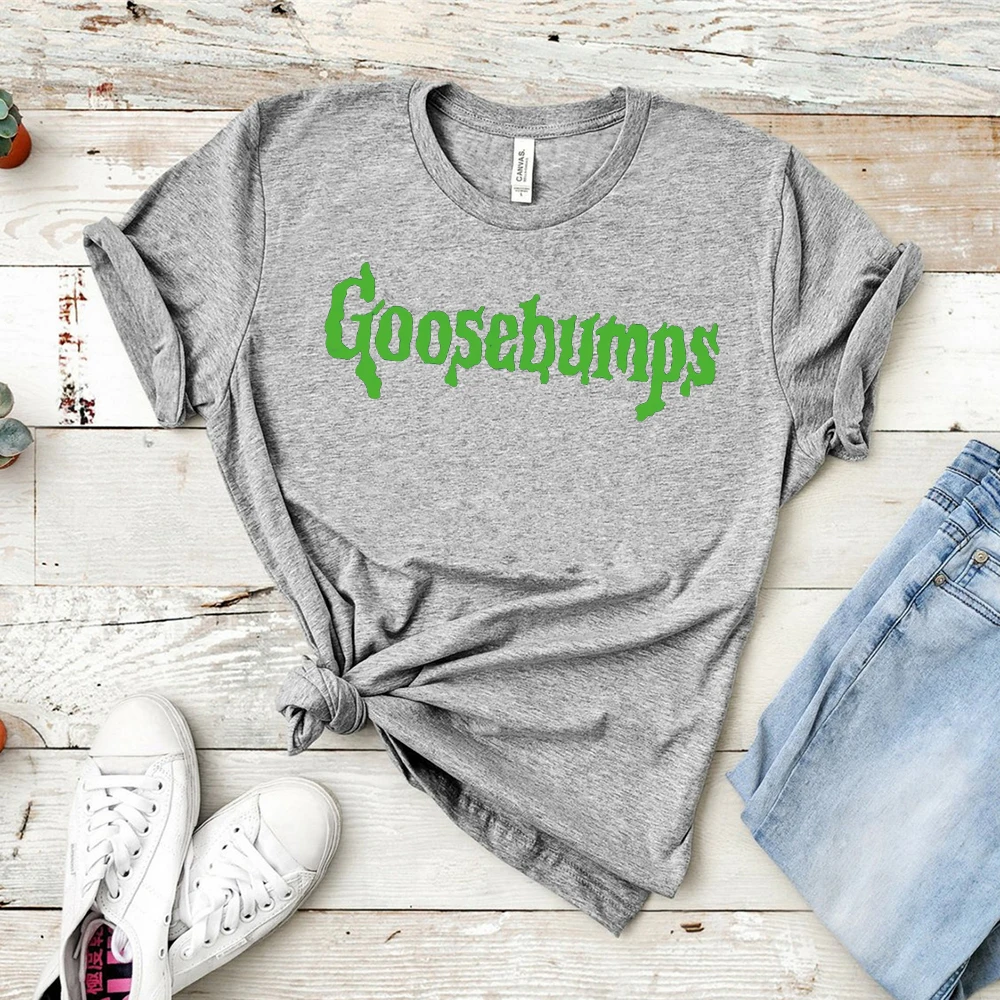 2019 Goosebumps рубашка 90s Винтажная Футболка крутые рубашки в стиле Хэллоуин