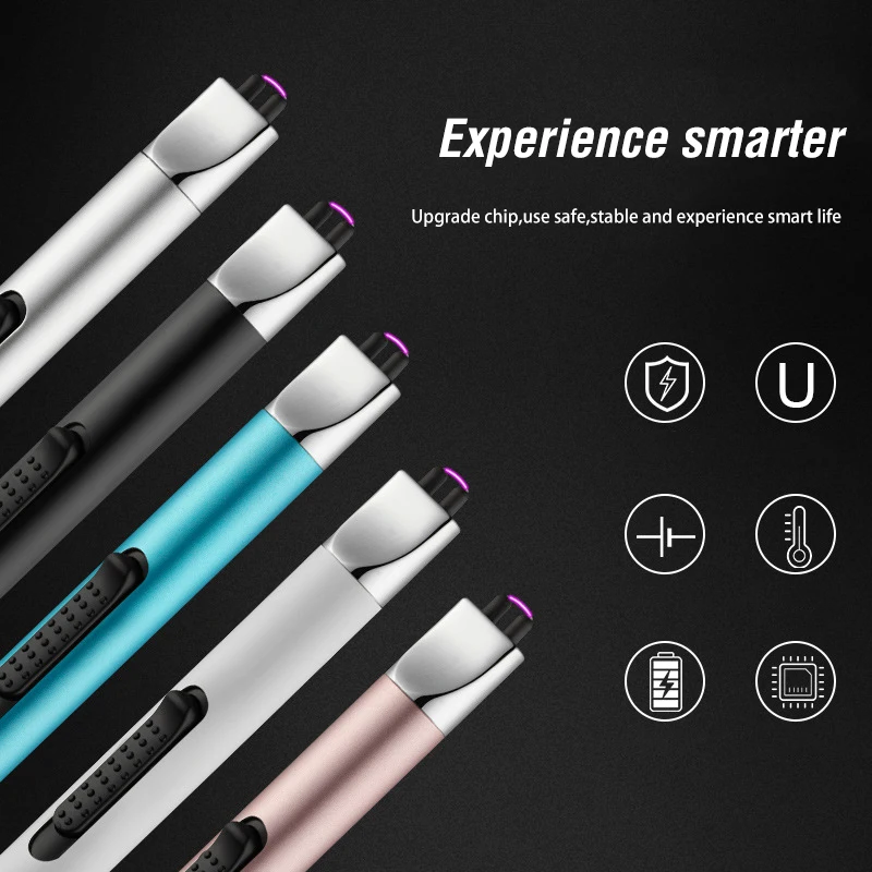 Портативный Ветрозащитный плазменный прикуриватель для кухни пистолета