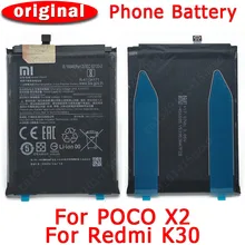 100% Original For Xiaomi Mi Poco X2 Redmi K30 Battery BM4P 4400mAh Cellphone Li-lon Built-in Batteria Replacement Spare Parts