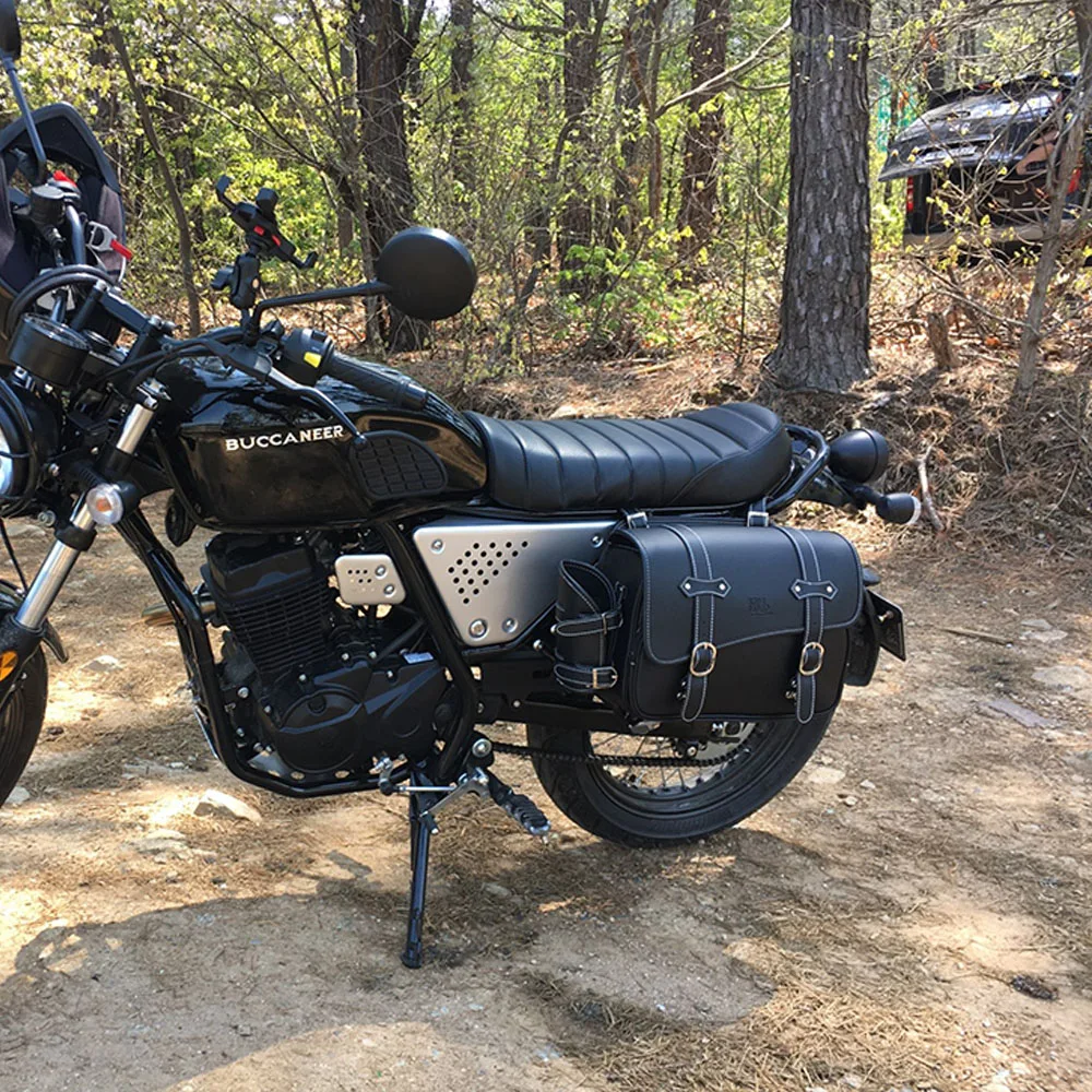 

Motorcycle Saddlebag Side Tool Bag 15L Waterproof PVC For Honda Rebel 250 CMX250 2016 2017-2021 For Rebel 300 CMX300 2017-2021