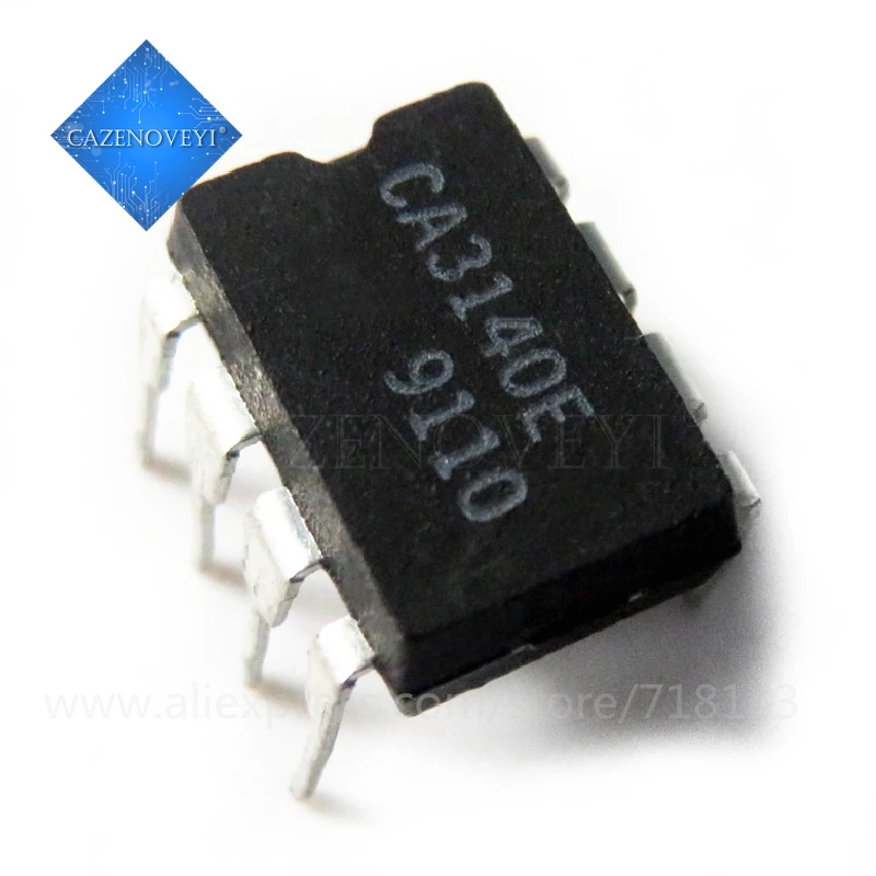 10 шт./лот CA3140EZ CA3140E CA3140 DIP-8 в наличии | Электронные компоненты и принадлежности