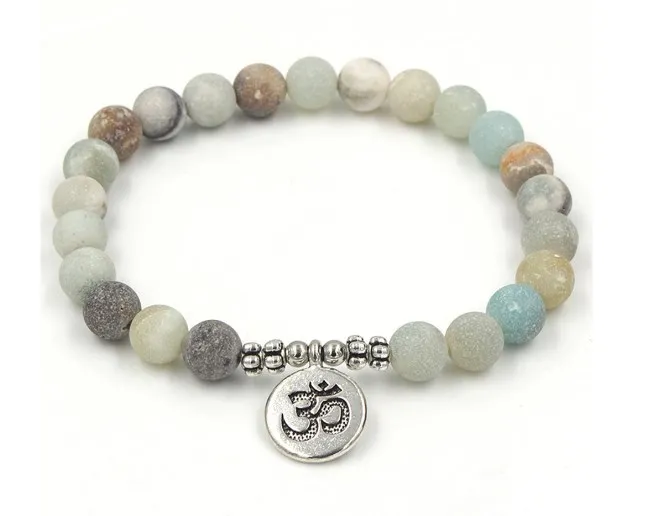 8 мм tc4 Эластичный регулируемый Шарм природный камень лотос жизни Дерево голова