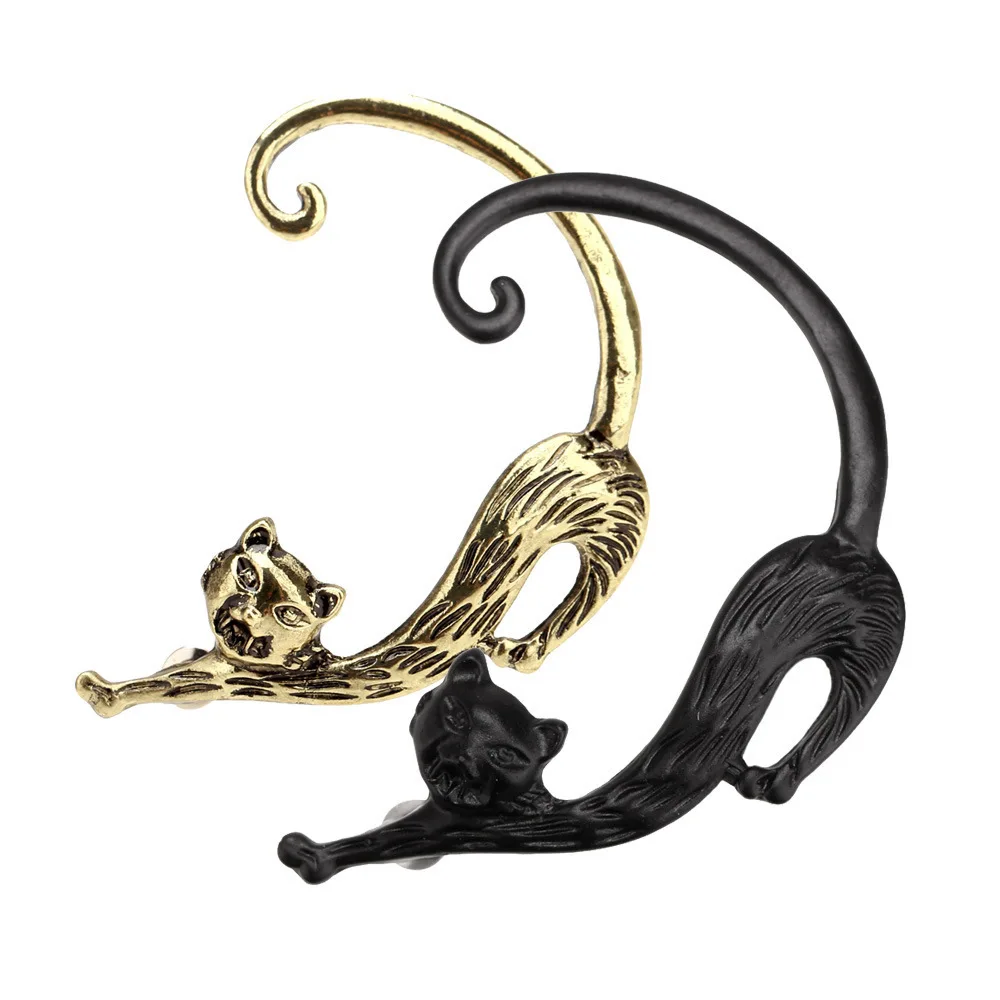 1 шт. женские серьги каффы в готическом стиле|Серьги-клипсы| |