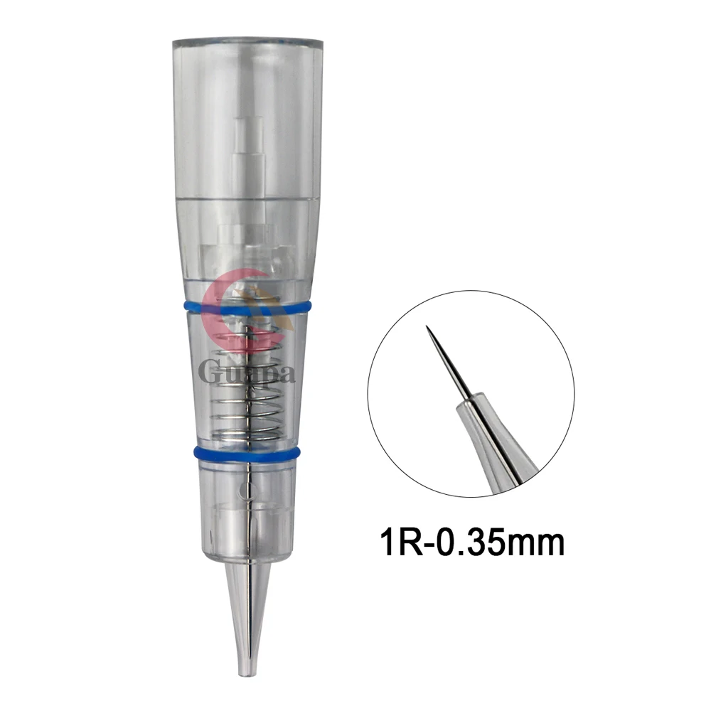 Профессиональный картридж для тату 20 шт. нано-иглы одноразовые стерилизуемые