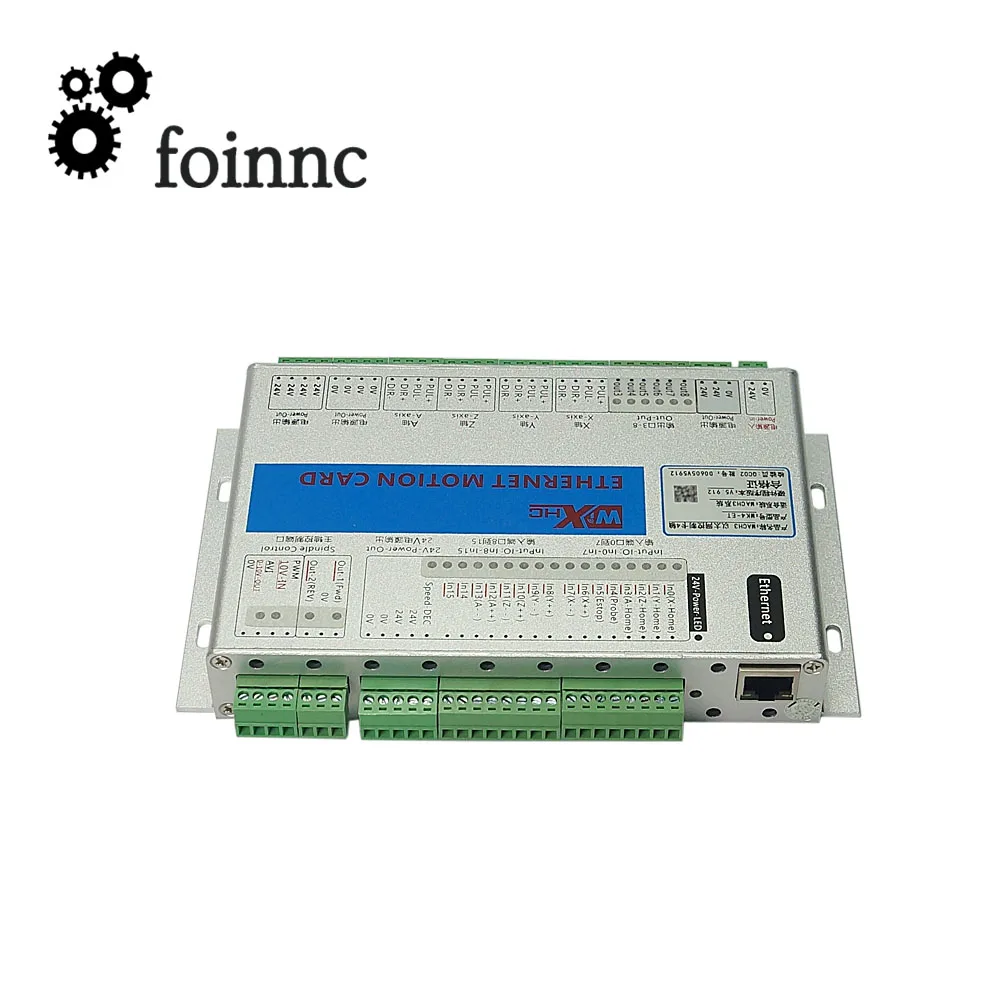 CNC Mach3 Ethernet Breakout Board 3/4 Axis MKX ET 2000KHz контроллер движения Поддержка карт Windows 7 10 для