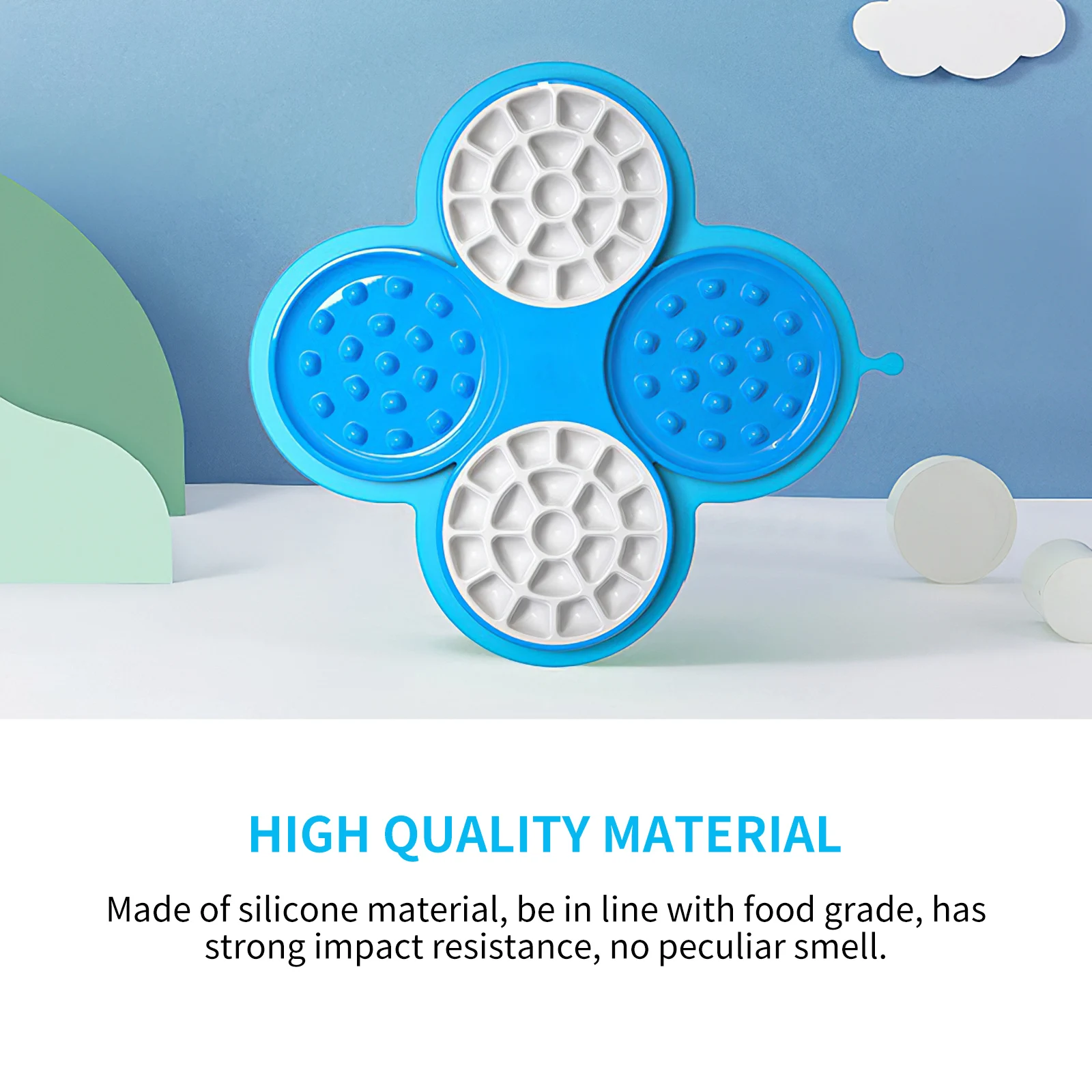 

Mat For Pet Dogs Cats Slow Food Bowls With Suction Cup Feeding Food Bowl Silicone Dog Lick Pad Dog Slow Feeders Treat Dispensing