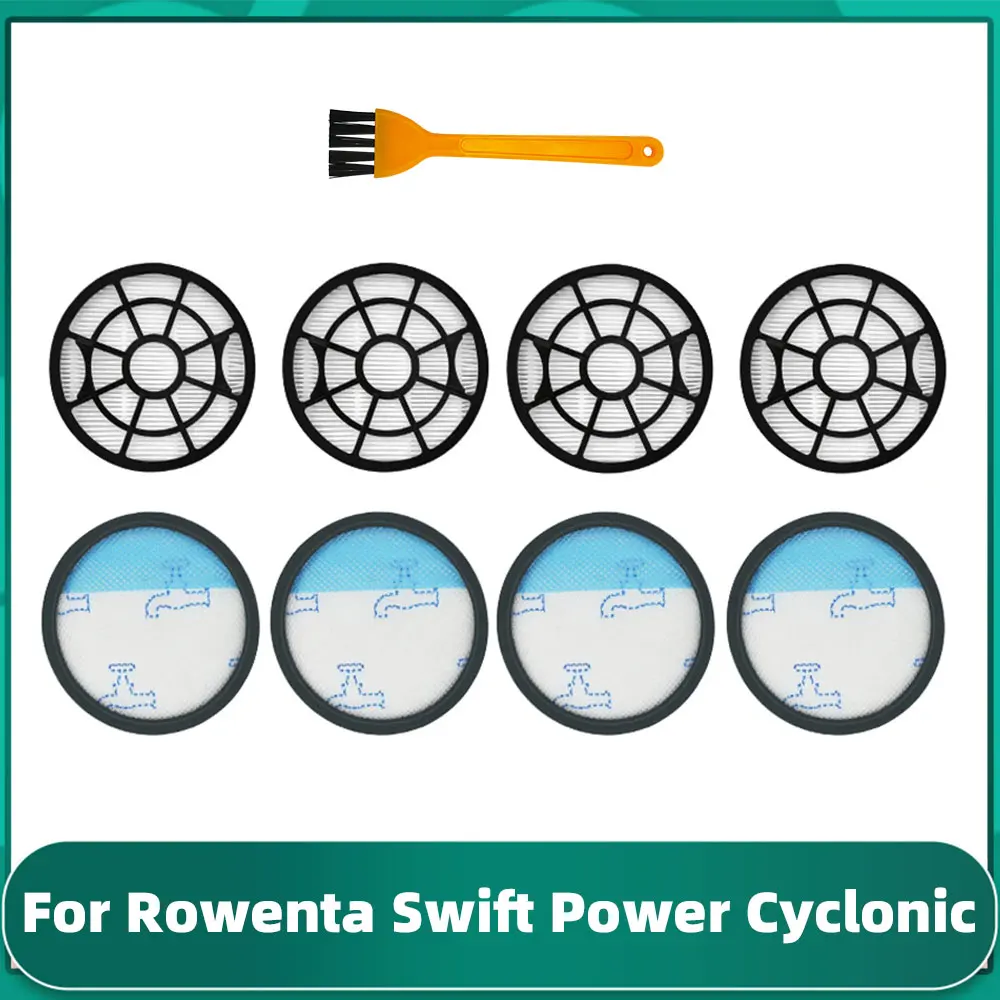 HEPA Filter Replacement Parts for Rowenta Swift Power Cyclonic RO2932 RO2933 RO2957 RO2981 RO2910 RO2913 RO2915 Part No.ZR904301