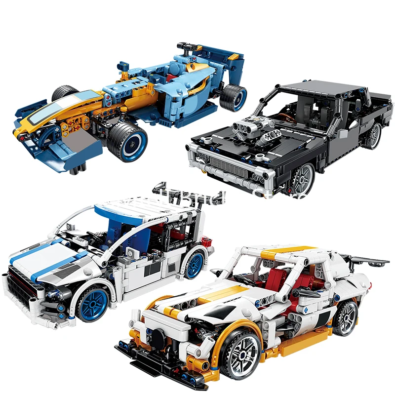 Конструктор модель механического инженера спортивного гоночного автомобиля