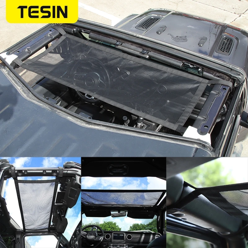 TESIN покрытие для крыши машины Jeep Wrangler автомобильная верхняя крышка груза