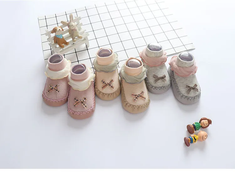 Дышащие носки для маленьких девочек весна лето младенец милые кружевные носочки