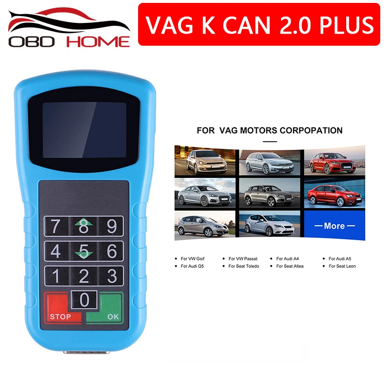 OBD2 автомобильный новейший диагностический инструмент Super K + CAN 2 0 для vw Pin кода