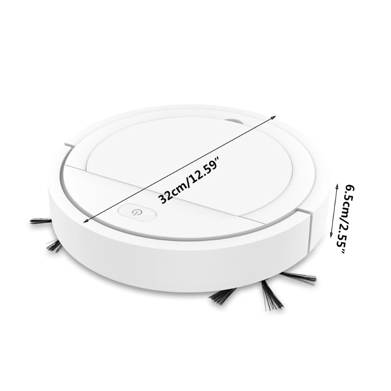 

Robot Vacuum Cleaner Strong Suction Automatic Bot Self Detects Stairs Pet Hair Allergies Friendly Robotic Home Cleaning M2EE