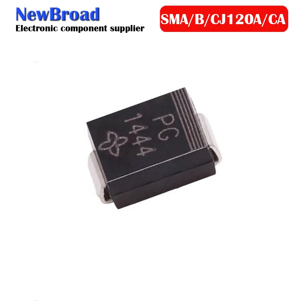 10 шт SMD TVS диод однонаправленный/Двунаправленный SMAJ120A/CA SMBJ120A/CA SMCJ120A/CA