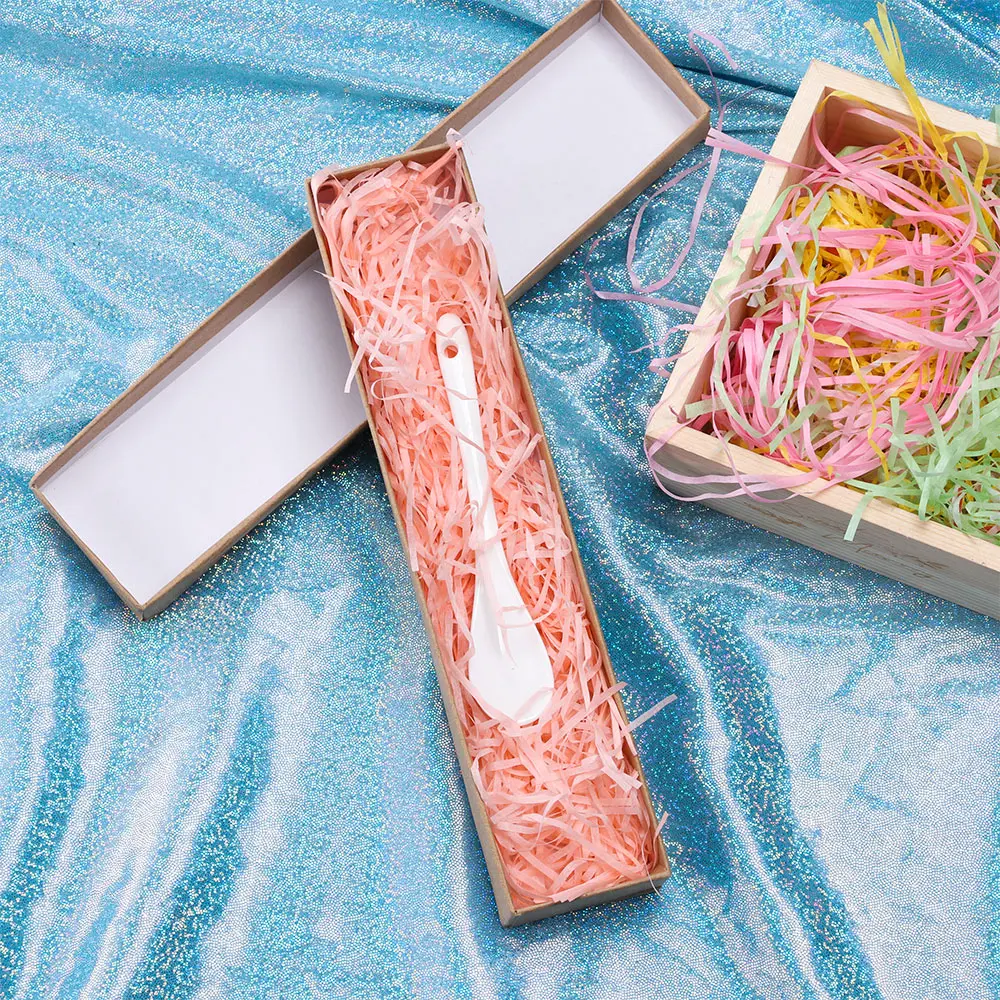 100 г рафии джутовая Свадебная вечеринка измельченная чернильная бумага конфетти