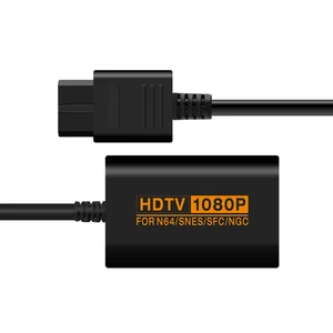hdmi compatible converter 1080p adapter for n64 nintendo 64snesngcsfc for retro gamecube retro video game console hd cable free global shipping