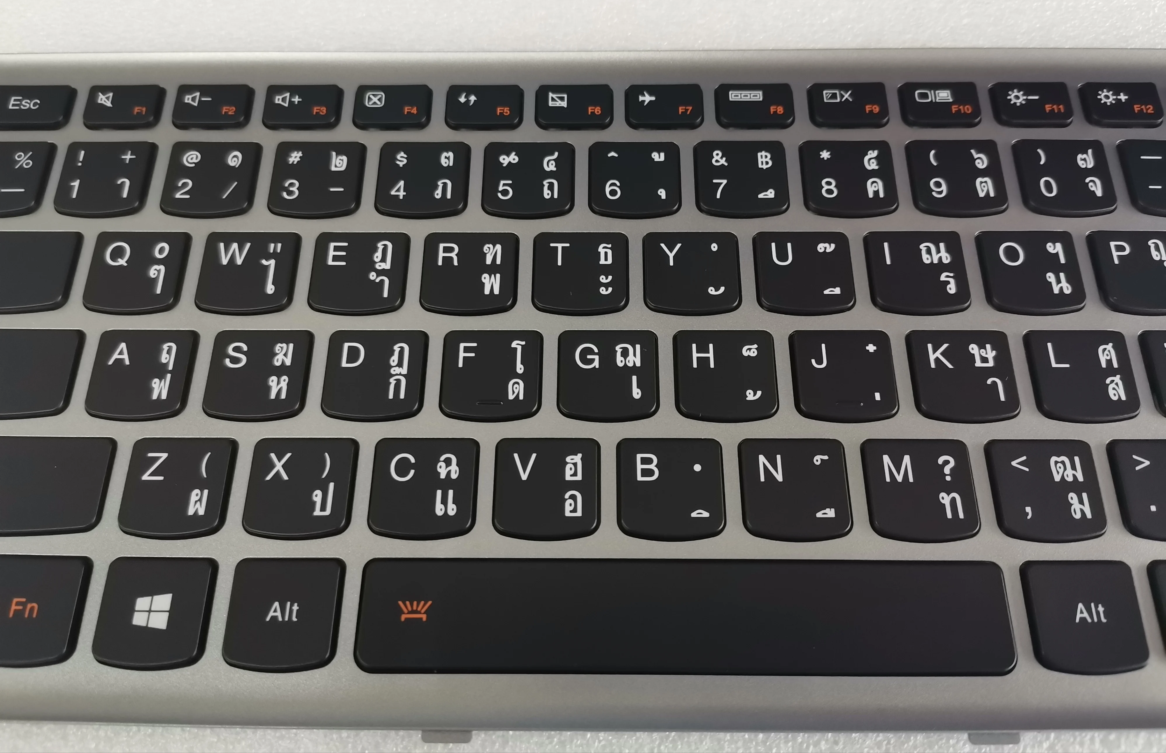 Новый Для Lenovo U510 Z710 тайский язык с подсветкой Клавиатура ноутбука FRU T6B1-THA 25211298 9Z.
