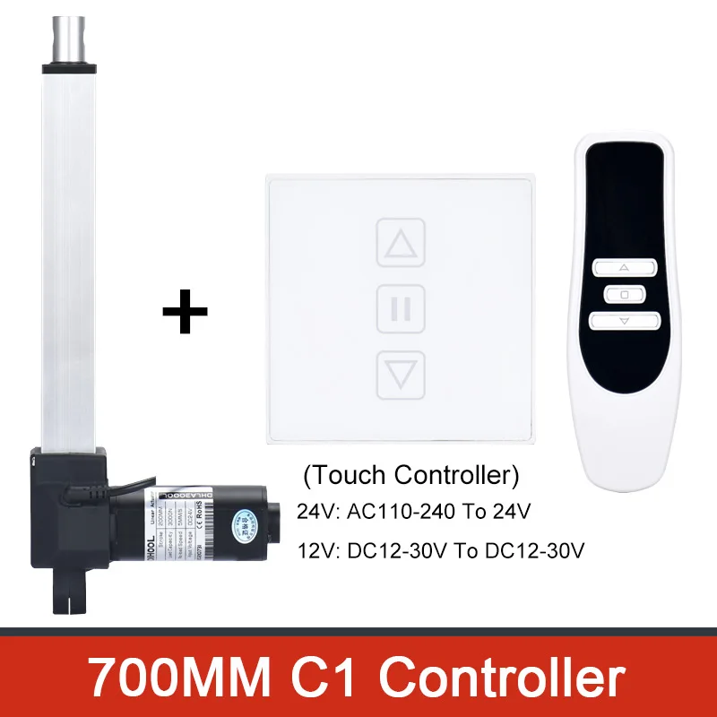 DHLA3000L линейный актуатор хода 700 мм 220 В привод диапазона автоматическая