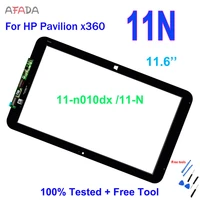 11 6 front glass touch digitizer for hp pavilion x360 11n 11 n 11 n010dx series touch digitizer lcd display assembly